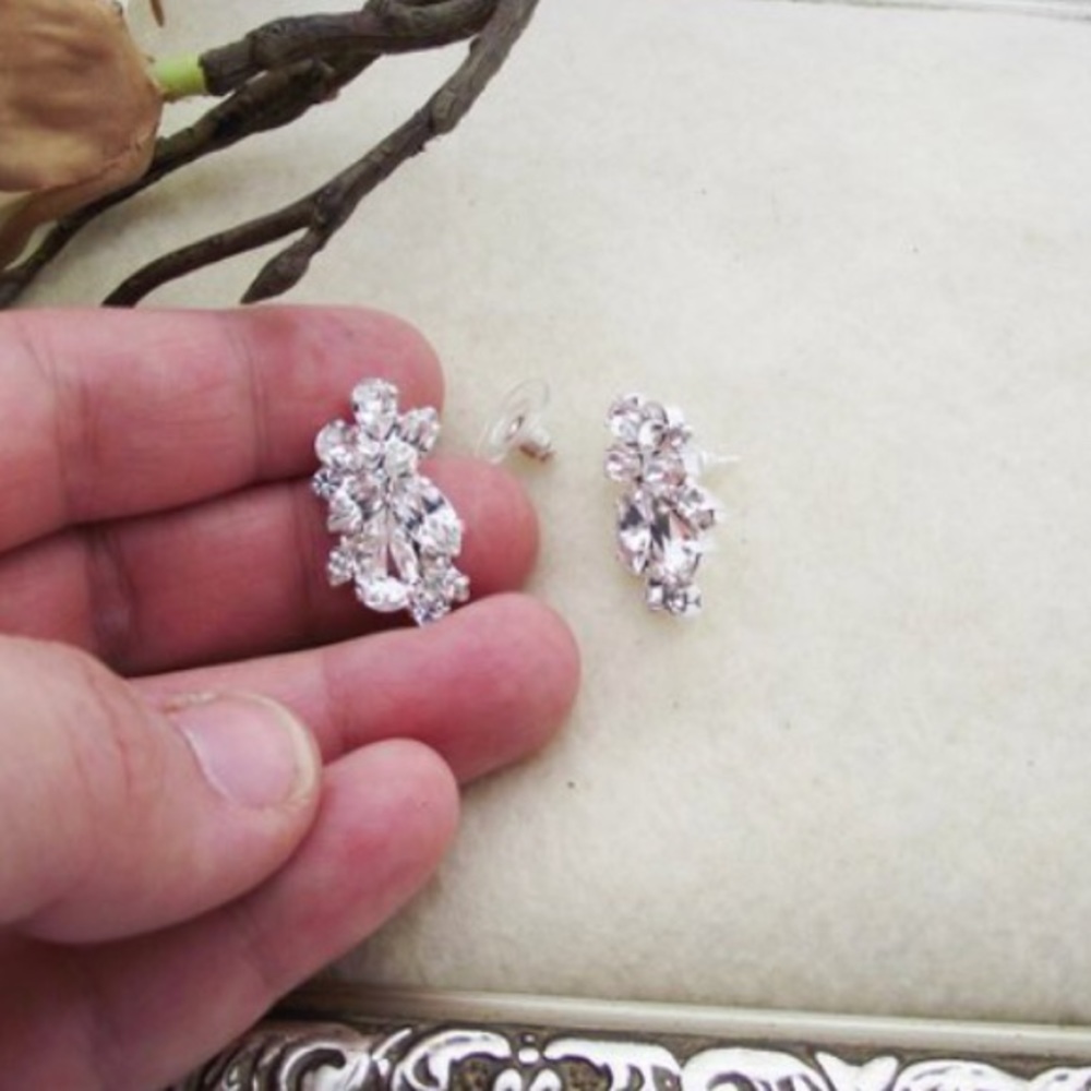 Wedding Crystal Earrings